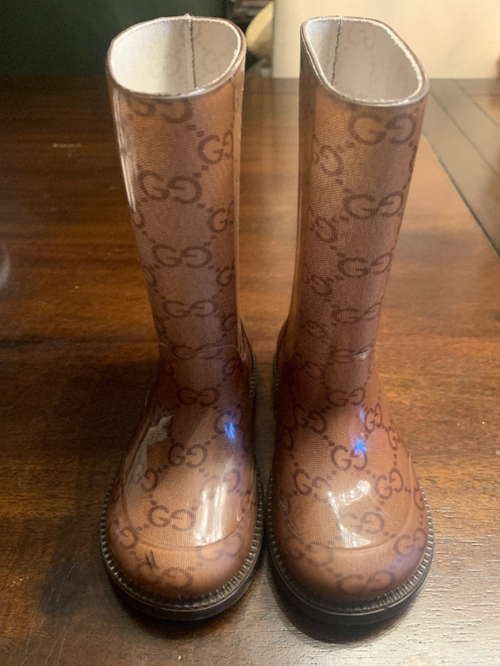 Kids Gucci rainboots